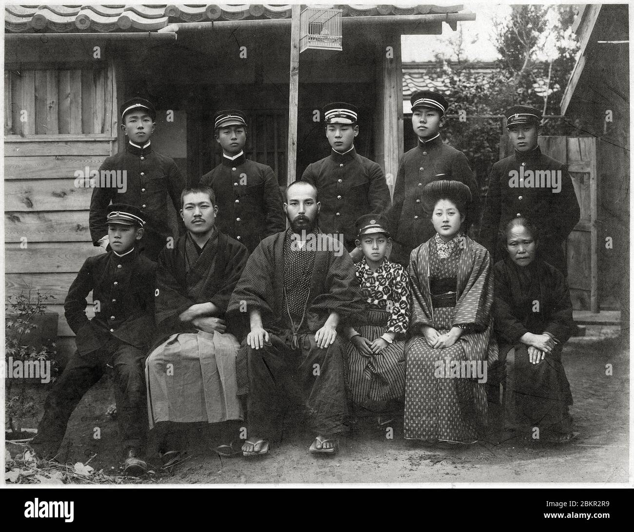 大正〜昭和初期の学生、祭、登山などの写真 高さ20cm横27cm こおりやま写真館 大正時代／大和郡山市