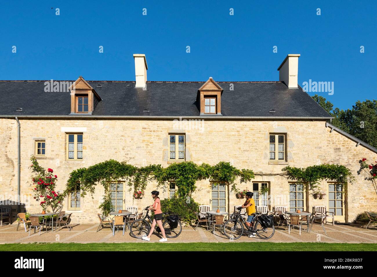 France, Manche, SainteMarieduMont, hotel restaurant Le domaine du