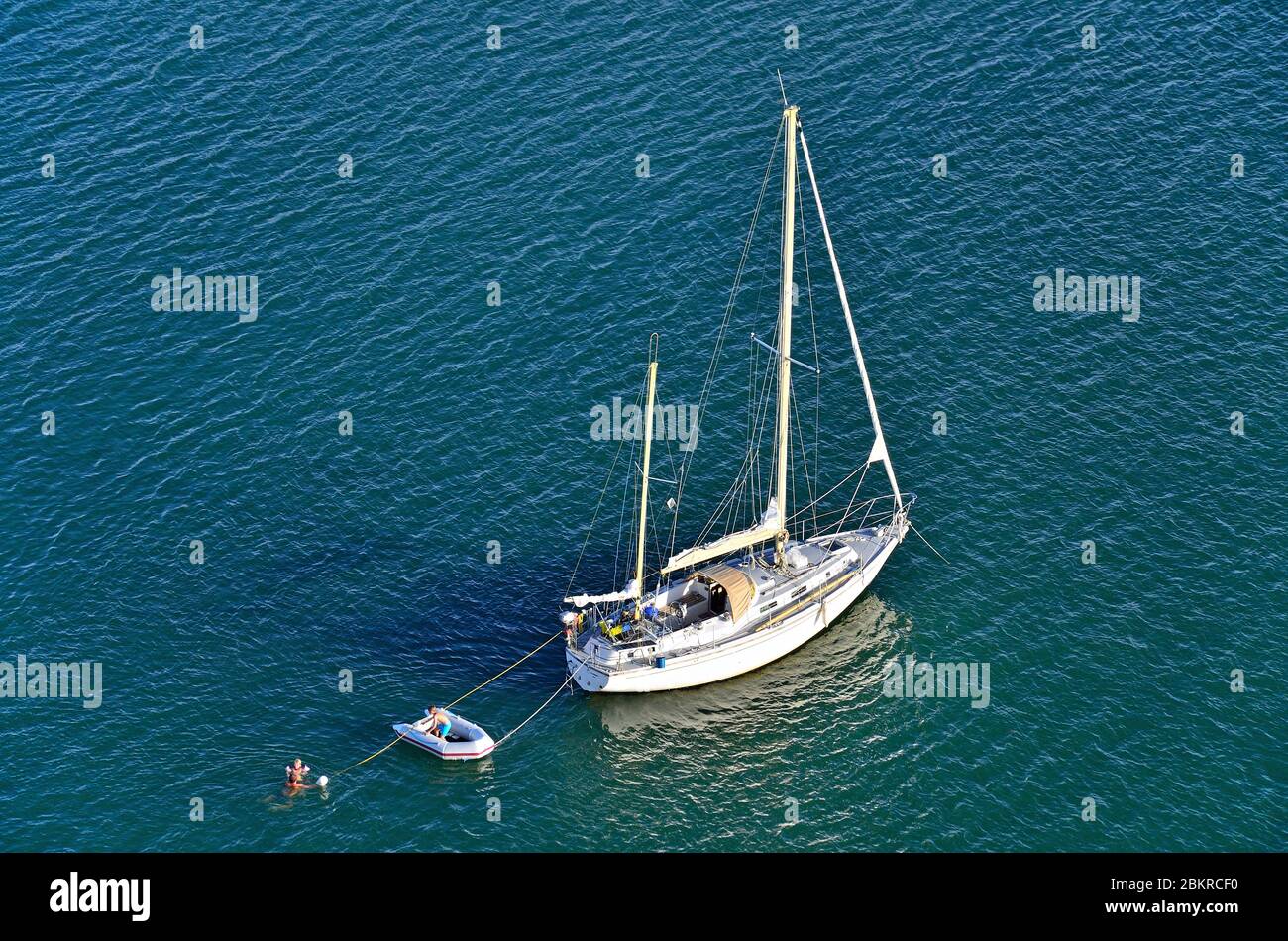 France, Morbihan, Gulf of Morbihan (aerial view Stock Photo - Alamy