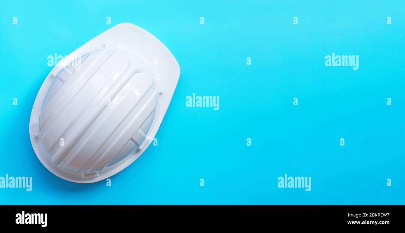 Blue construction helmet hi-res stock photography and images - Alamy