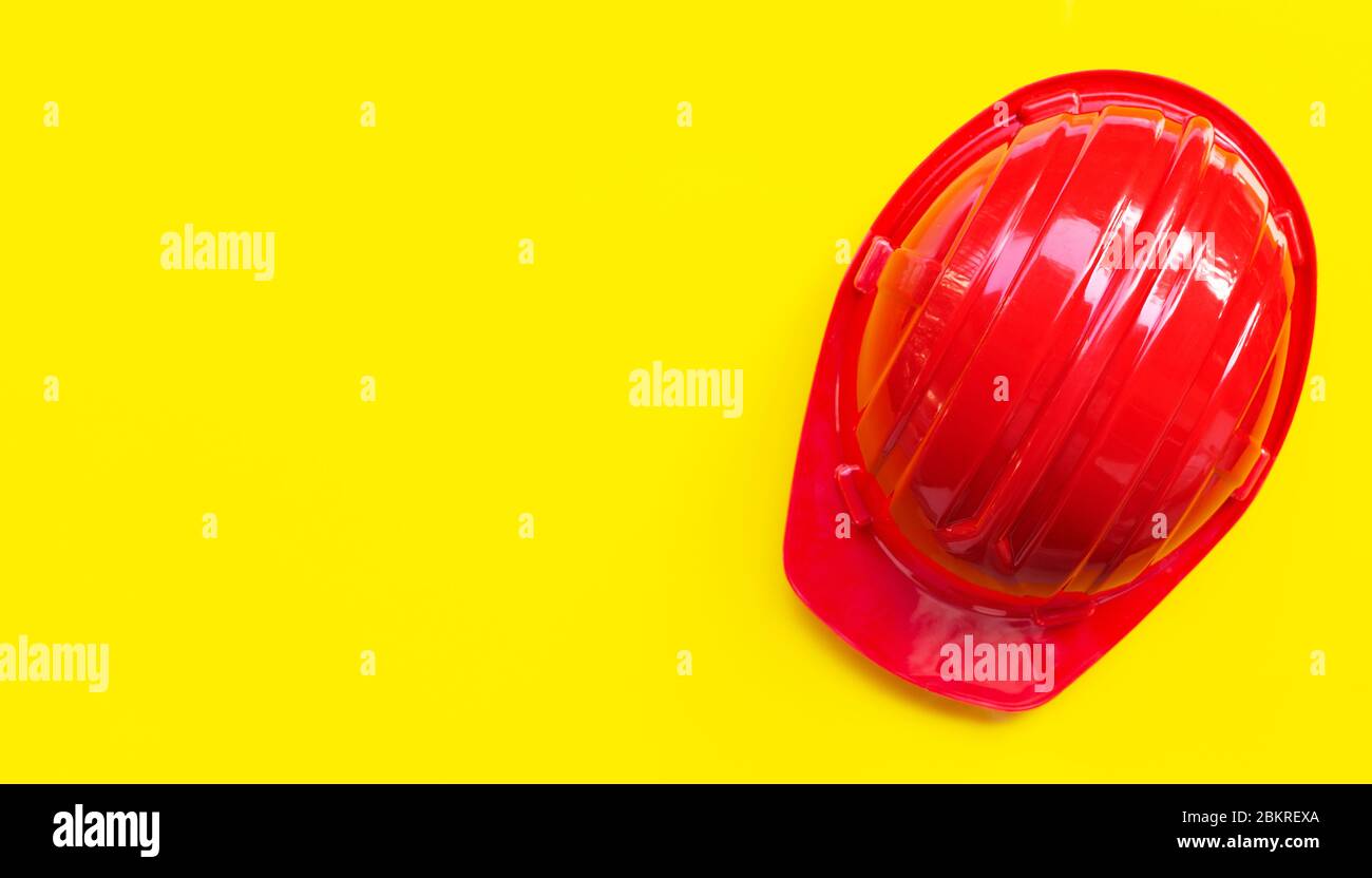 Yellow workman helmet hi-res stock photography and images - Alamy