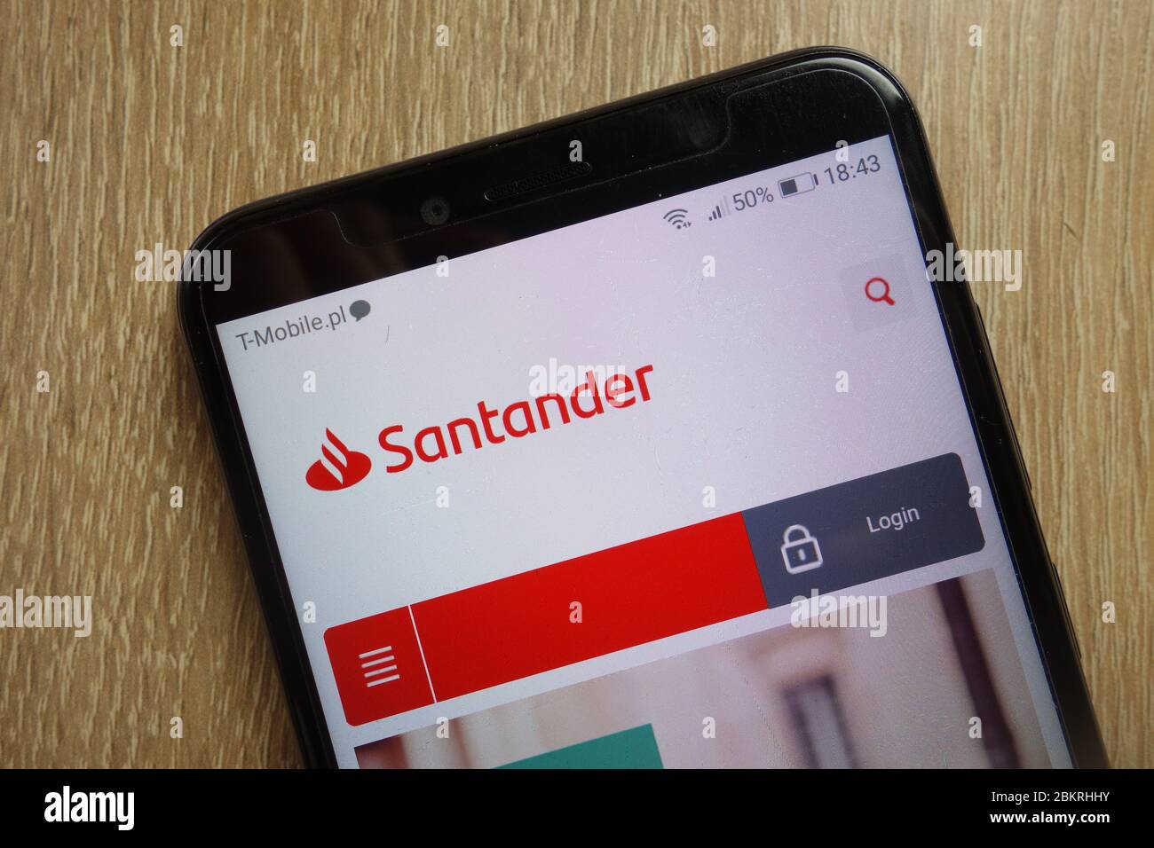 Santander online banking hires stock photography and images Alamy
