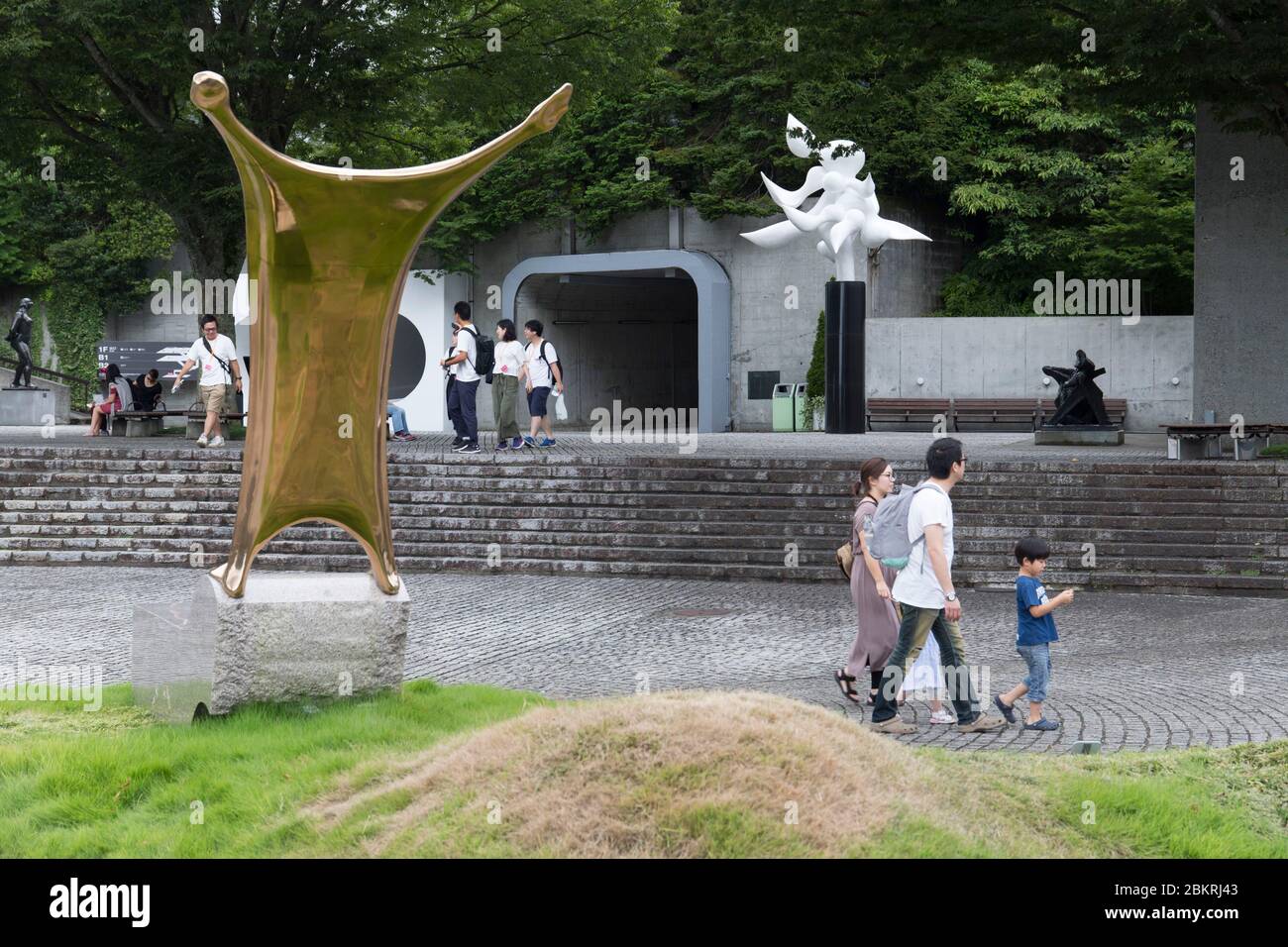 Japan, Honshu Island, Kanagawa Prefecture, Fuji Hakone National Park,  Chokokunomori Sculpture Park, Hakone Open Air Museum, Open Air Museum,  Takao Tsuchiha Stock Photo - Alamy