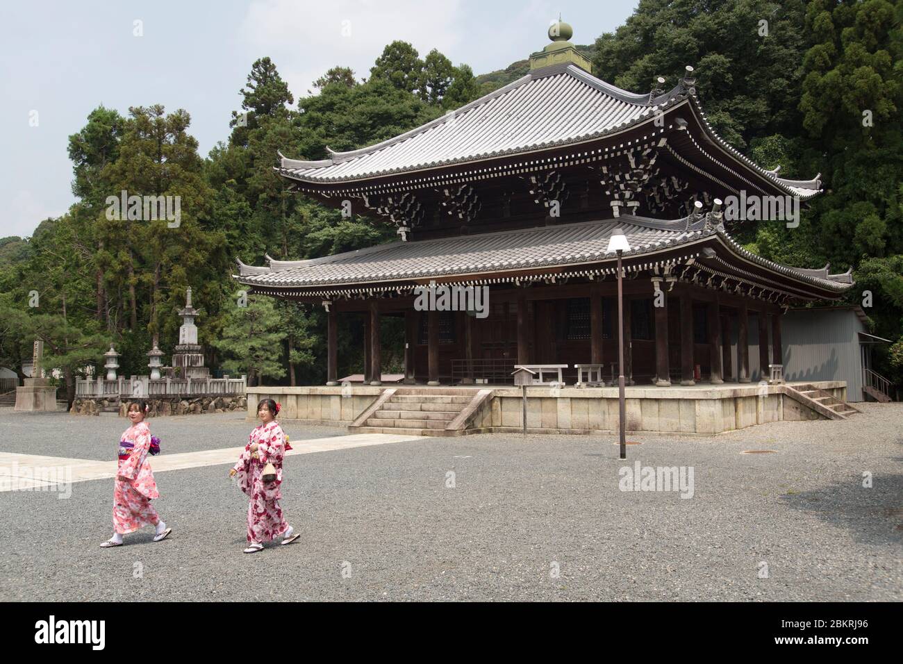 Japan, Honshu Island, Kansai Region, Kyoto, Chion In Temple Stock Photo