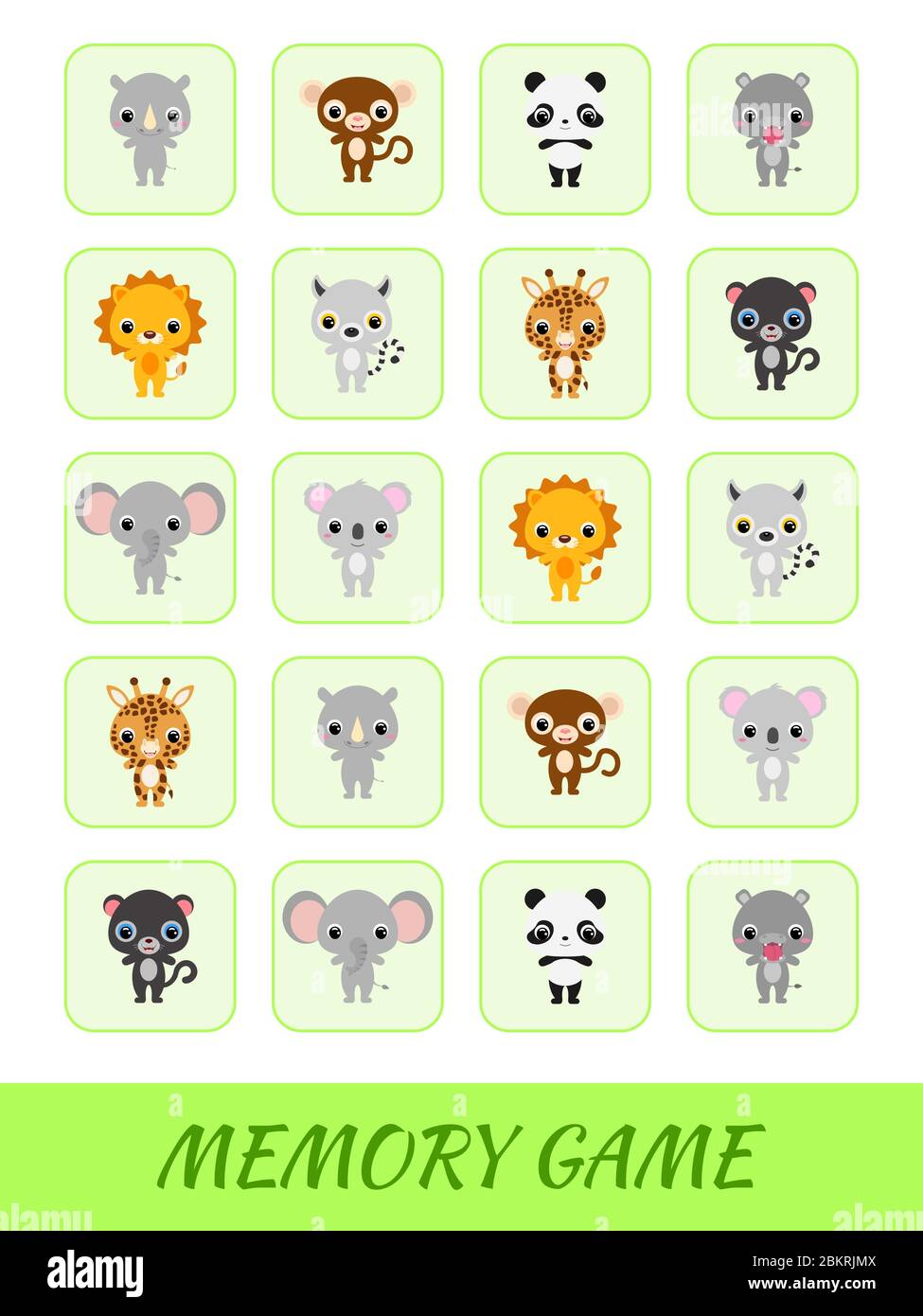 Memory Card Game Template