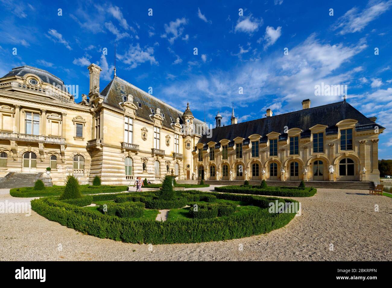 France, Oise, Chantilly, Chantilly, estate, Chantilly castle and Conde