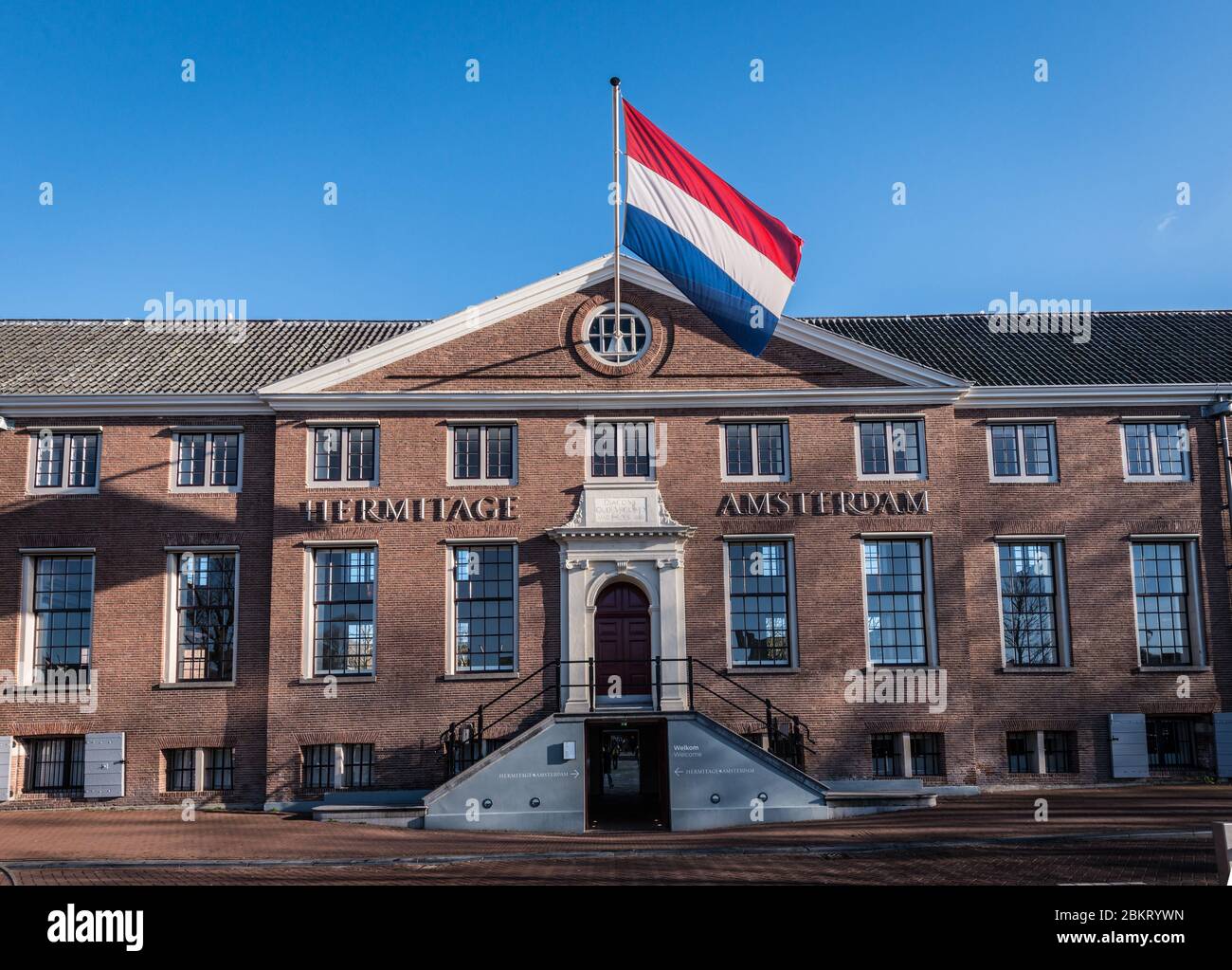 Amsterdam, Netherlands - January 2016:, The Hermitage Museum and ...