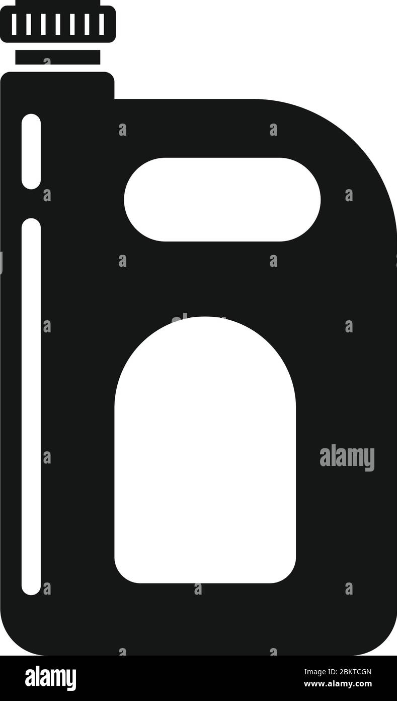 Cleaner canister icon. Simple illustration of cleaner canister vector ...