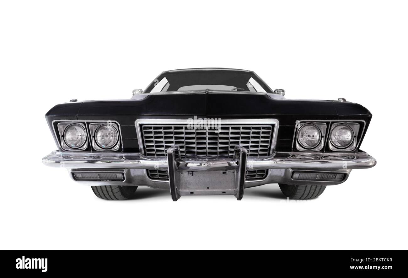 Classic American Car isolated on white Stock Photo - Alamy