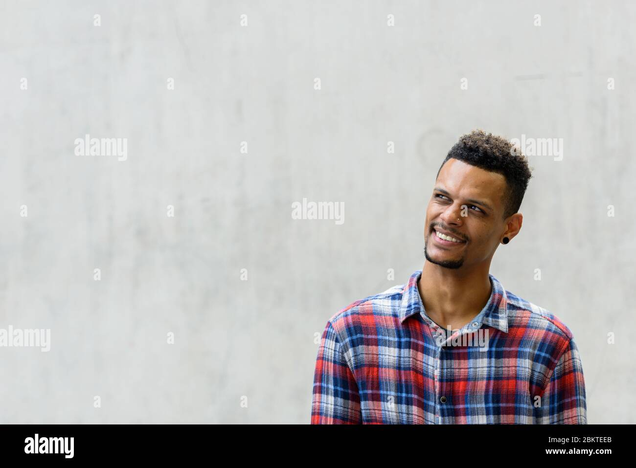 African man mustache looking at hi-res stock photography and images - Alamy