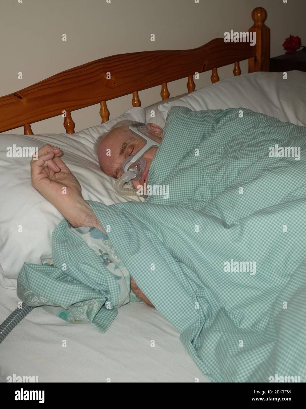 Fat old man sleep hi-res stock photography and images - Alamy