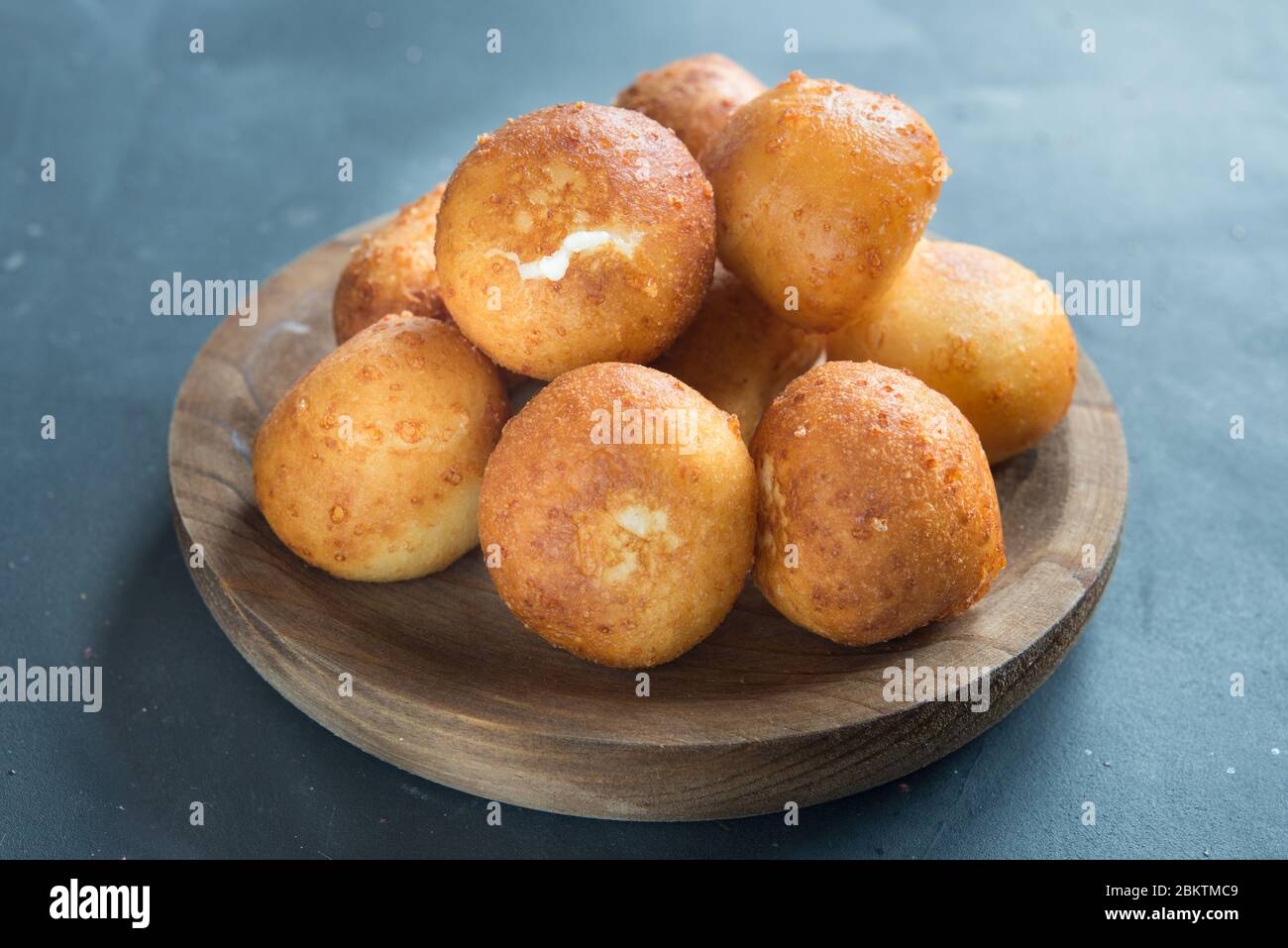 Traditional Colombian buñuelo Deep Fried Cheese Bread Stock Photo Alamy