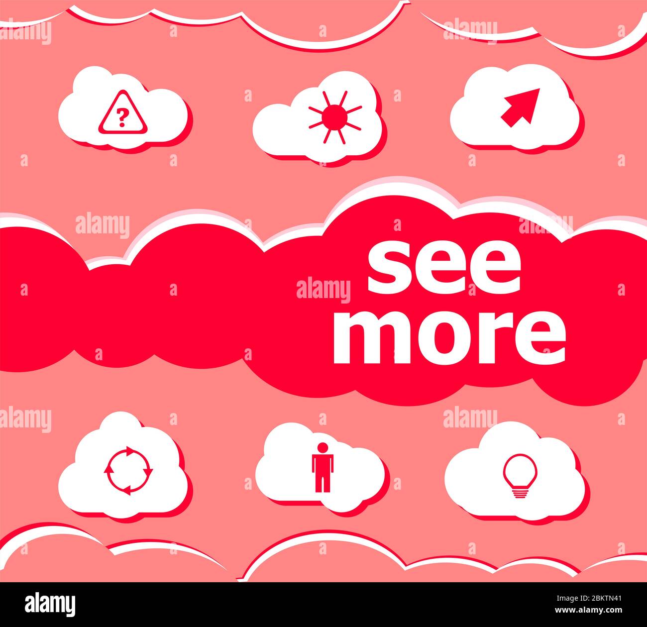 Text see more on digital background. Education concept Stock Photo - Alamy