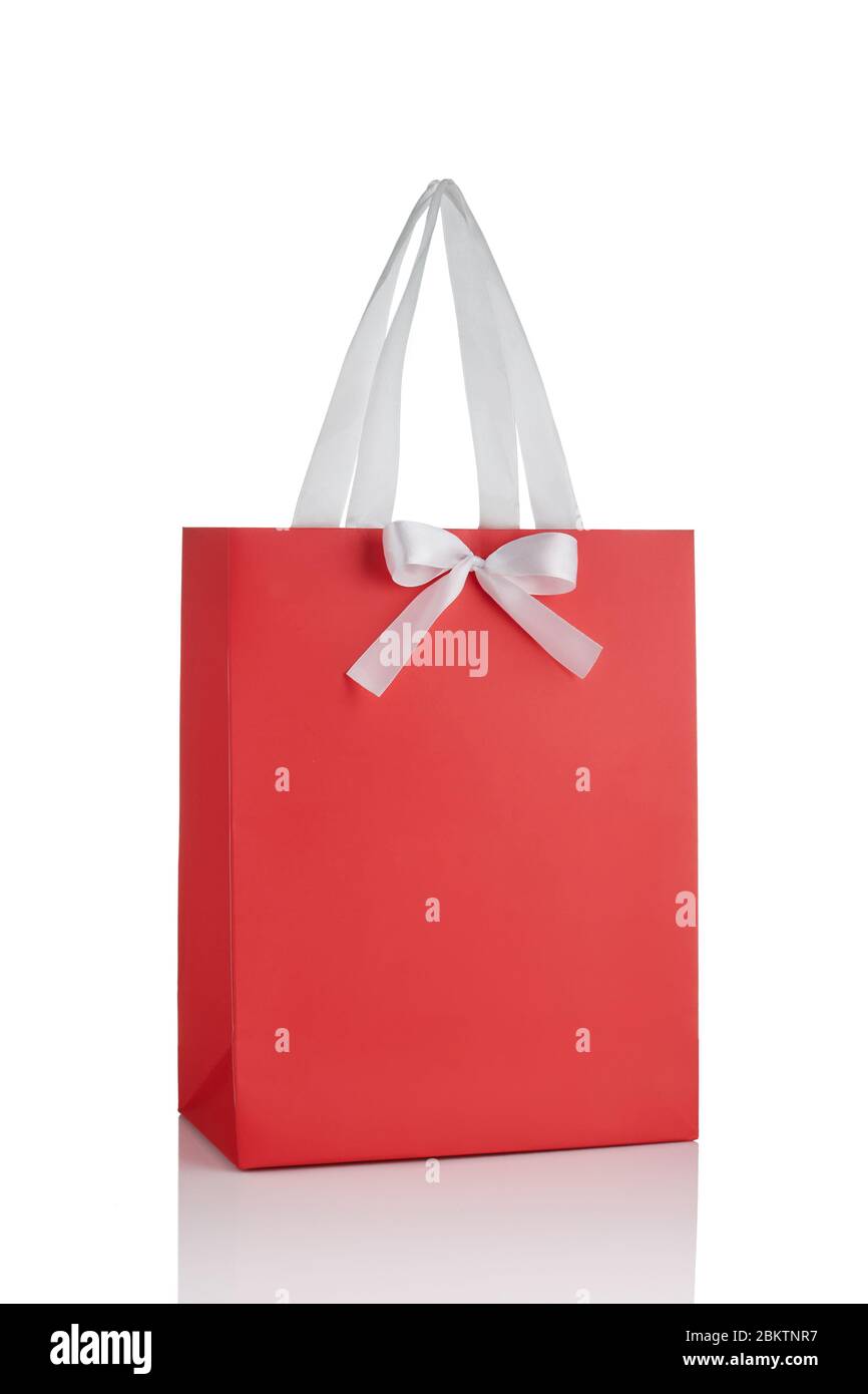 Free Elegant Vector Paper Shopping Bag Design Template 02 - TitanUI