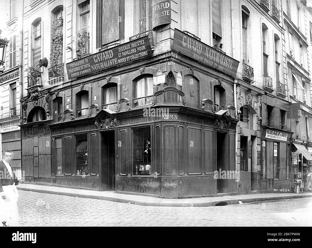 Hôtel de Noisy (ancien) - Vue d'ensemble - Paris 02 - Médiathèque de l'architecture et du patrimoine - Stock Photo