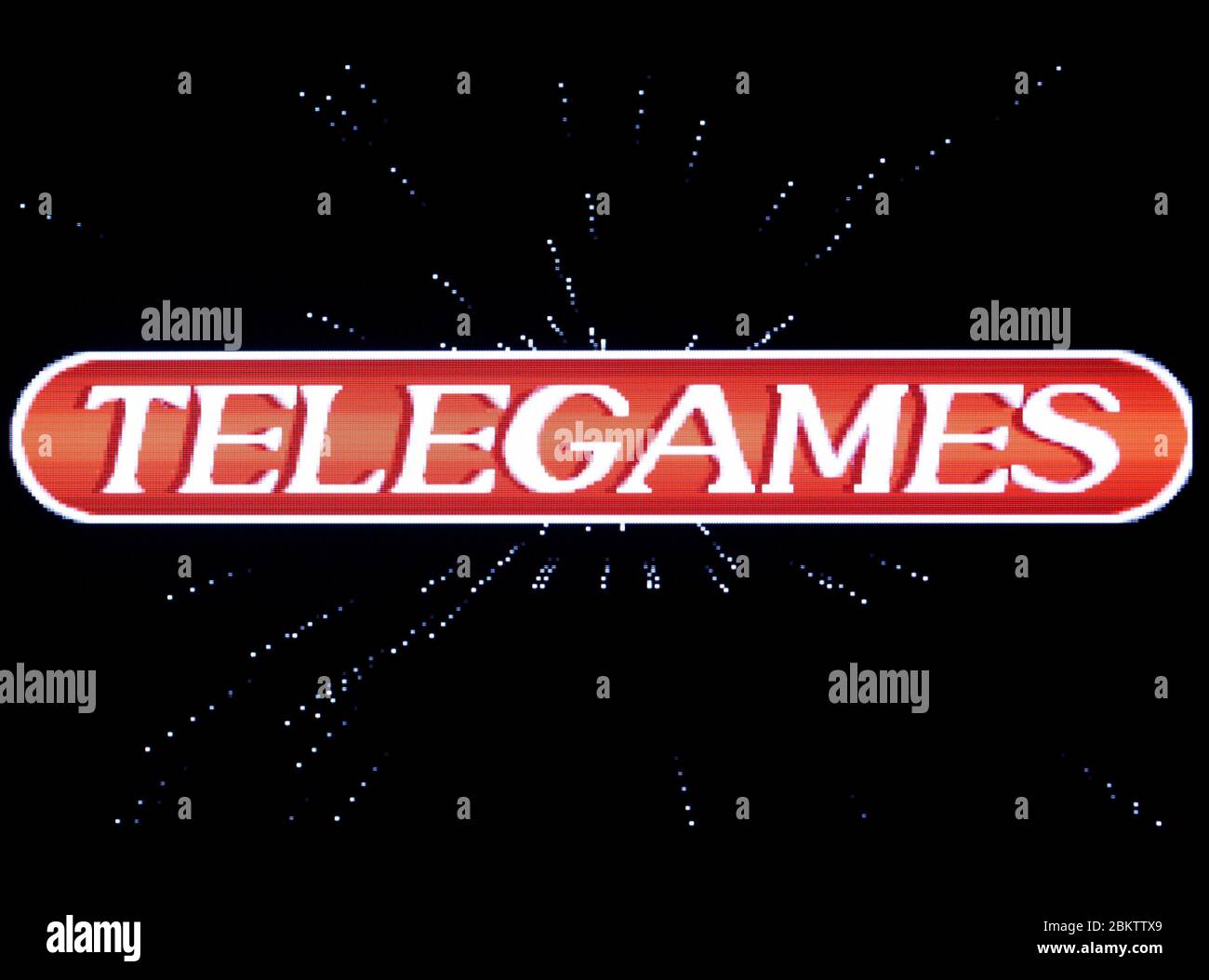 Telegames Logo - Atari Jaguar Videogame  - Editorial use only Stock Photo