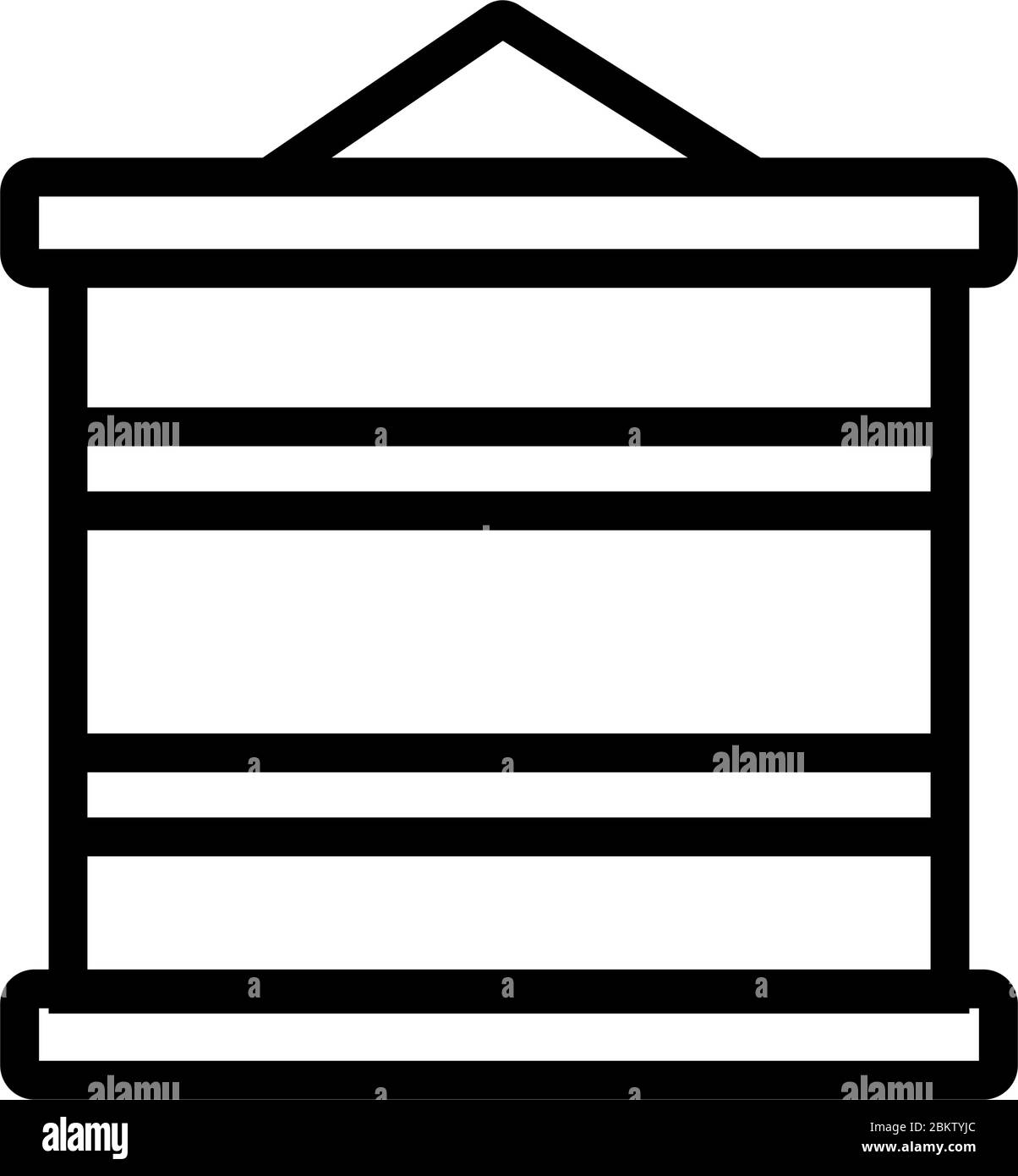 window protection icon vector outline illustration Stock Vector Image ...