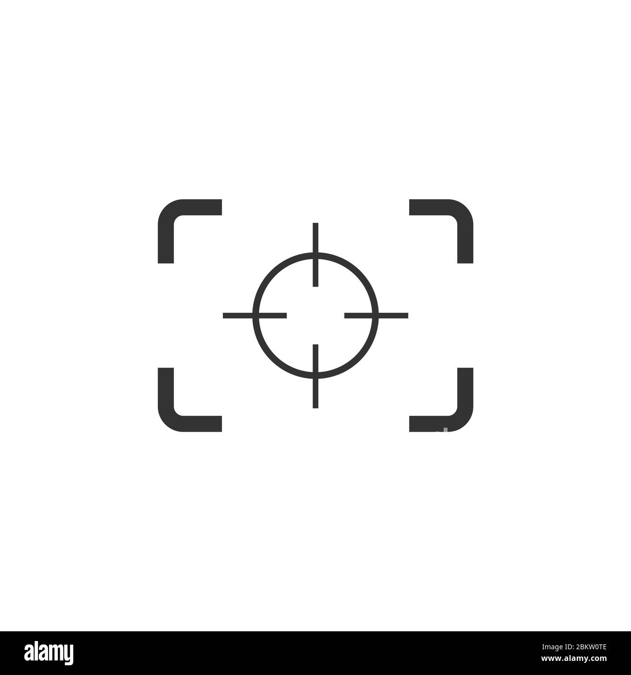 Camera focus target Cut Out Stock Images &amp; Pictures - Alamy