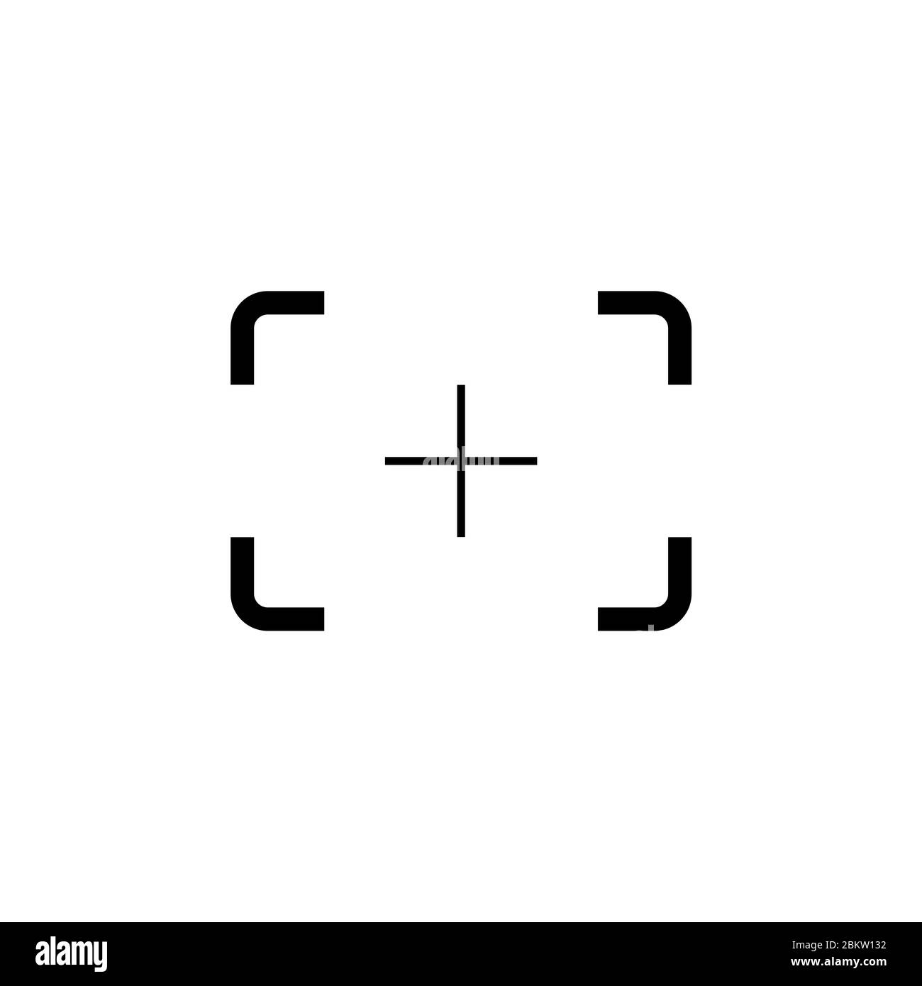 Focus Target Camera Logo Template Illustration Design. Vector EPS 10