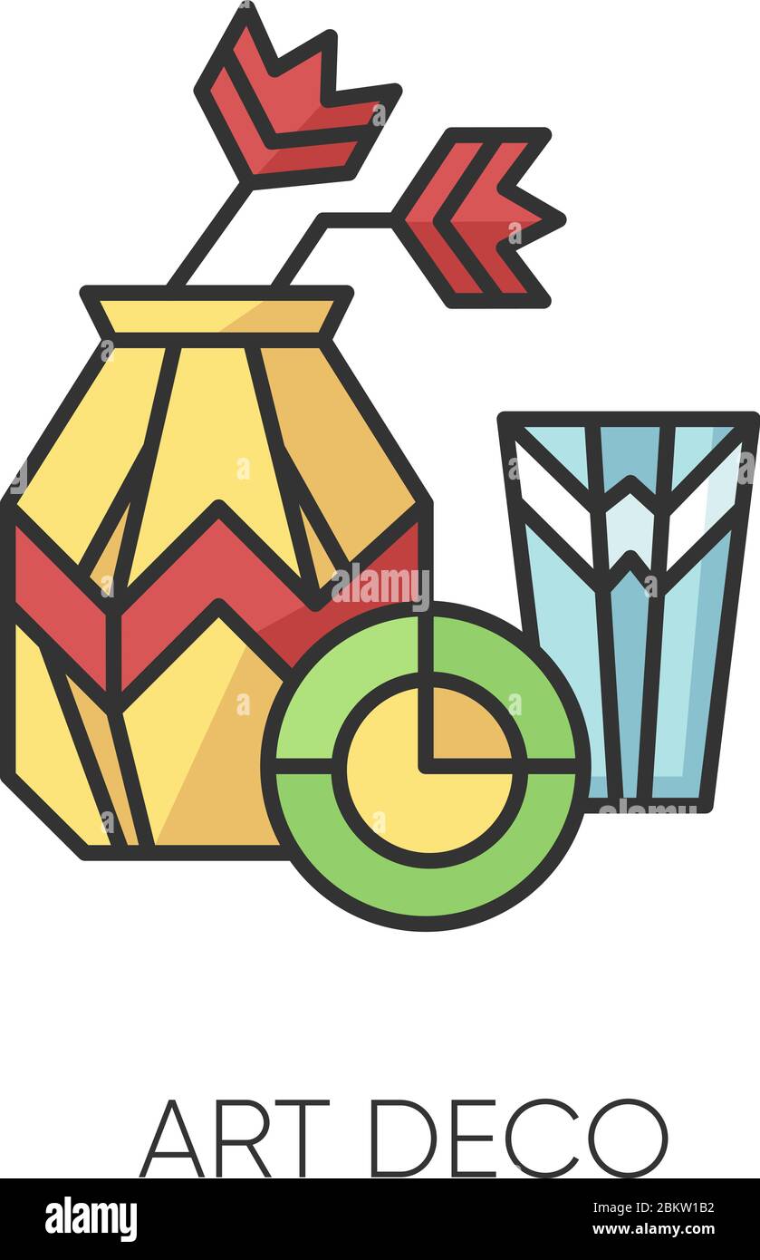 Art deco style RGB color icon Stock Vector Image & Art - Alamy