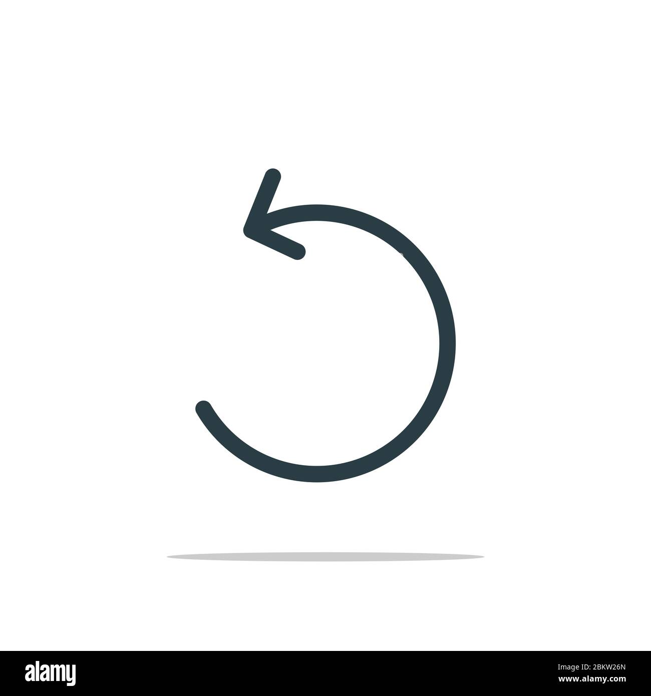 Circle Arrow Icon Logo Template Illustration Design. Vector EPS 10 ...