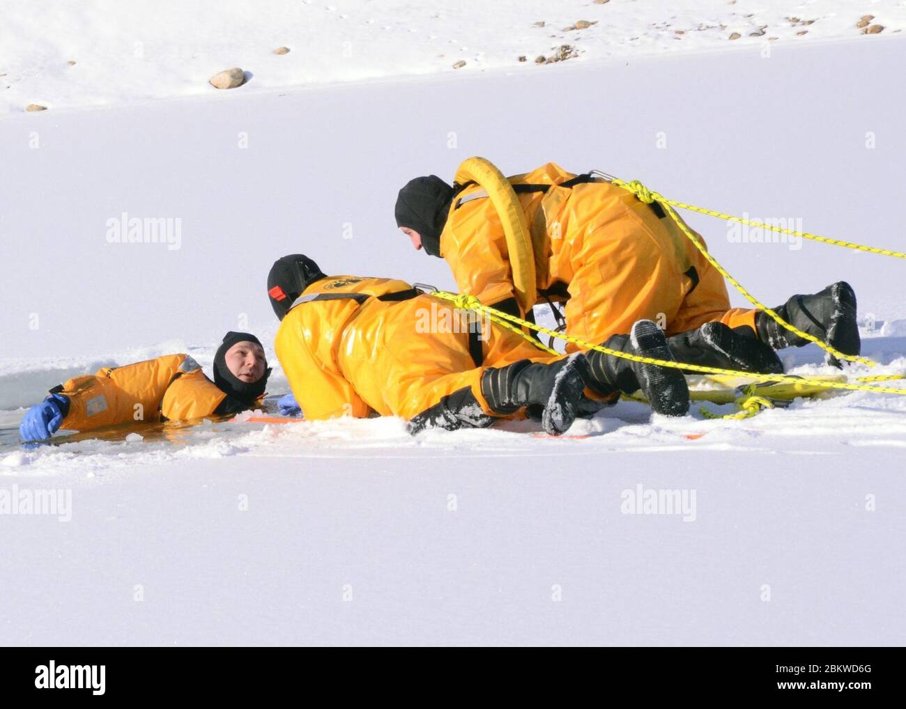 Ice training 140131 Stock Photo Alamy