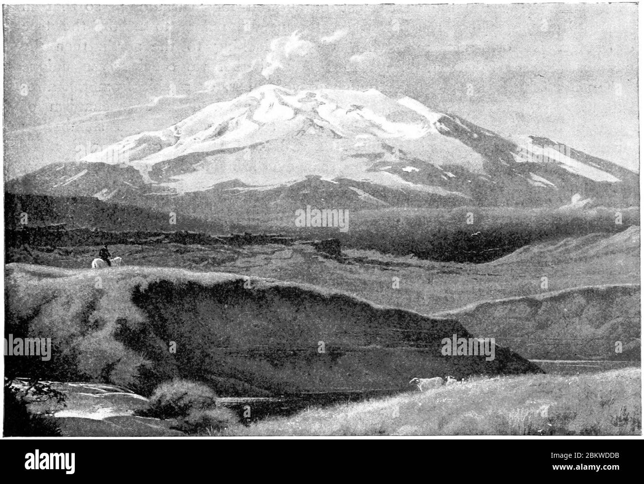 Iceland - Approaching Hekla Stock Photo - Alamy