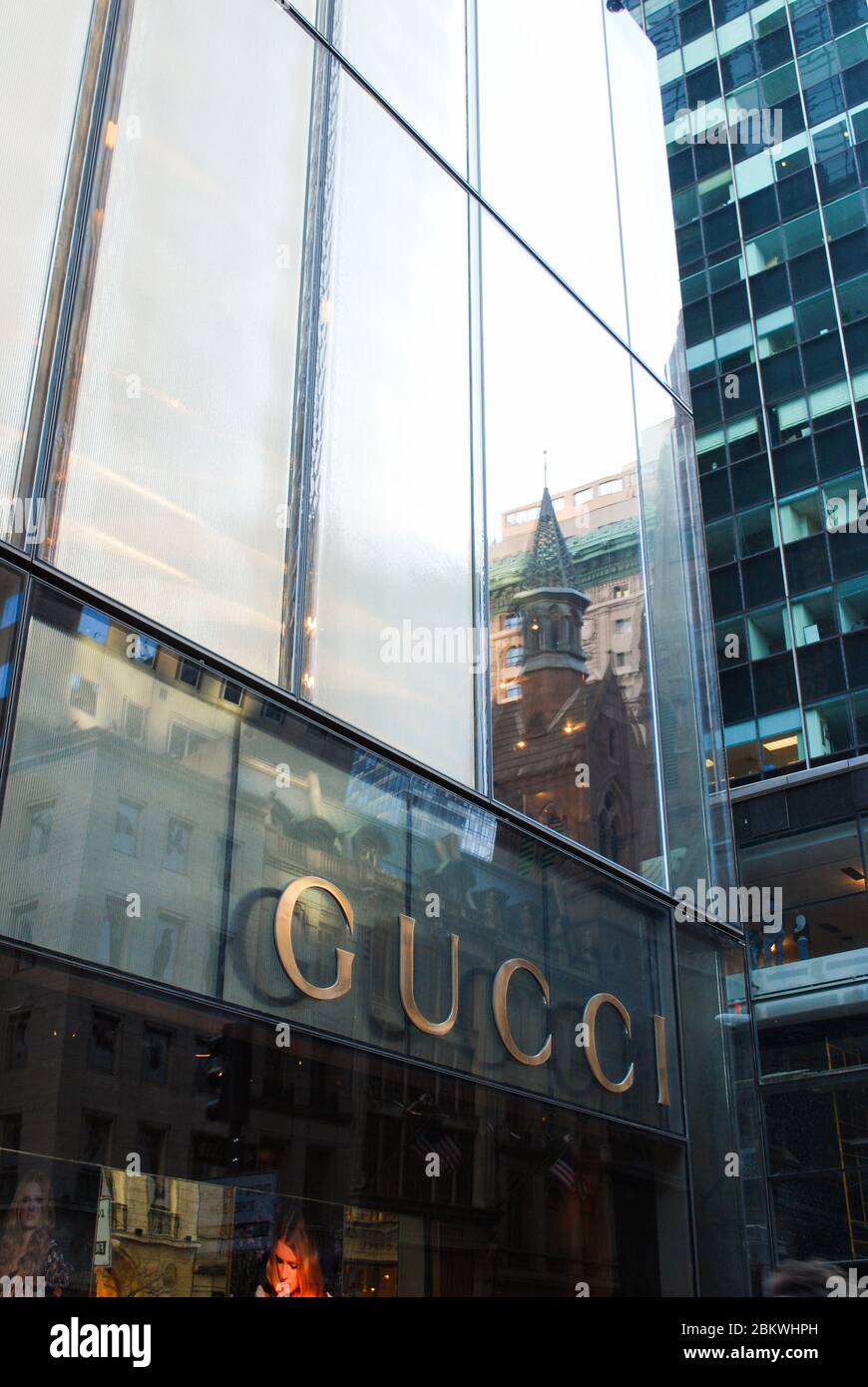 Gucci, Fifth Avenue, New York City, NY, United States Stock Photo - Alamy