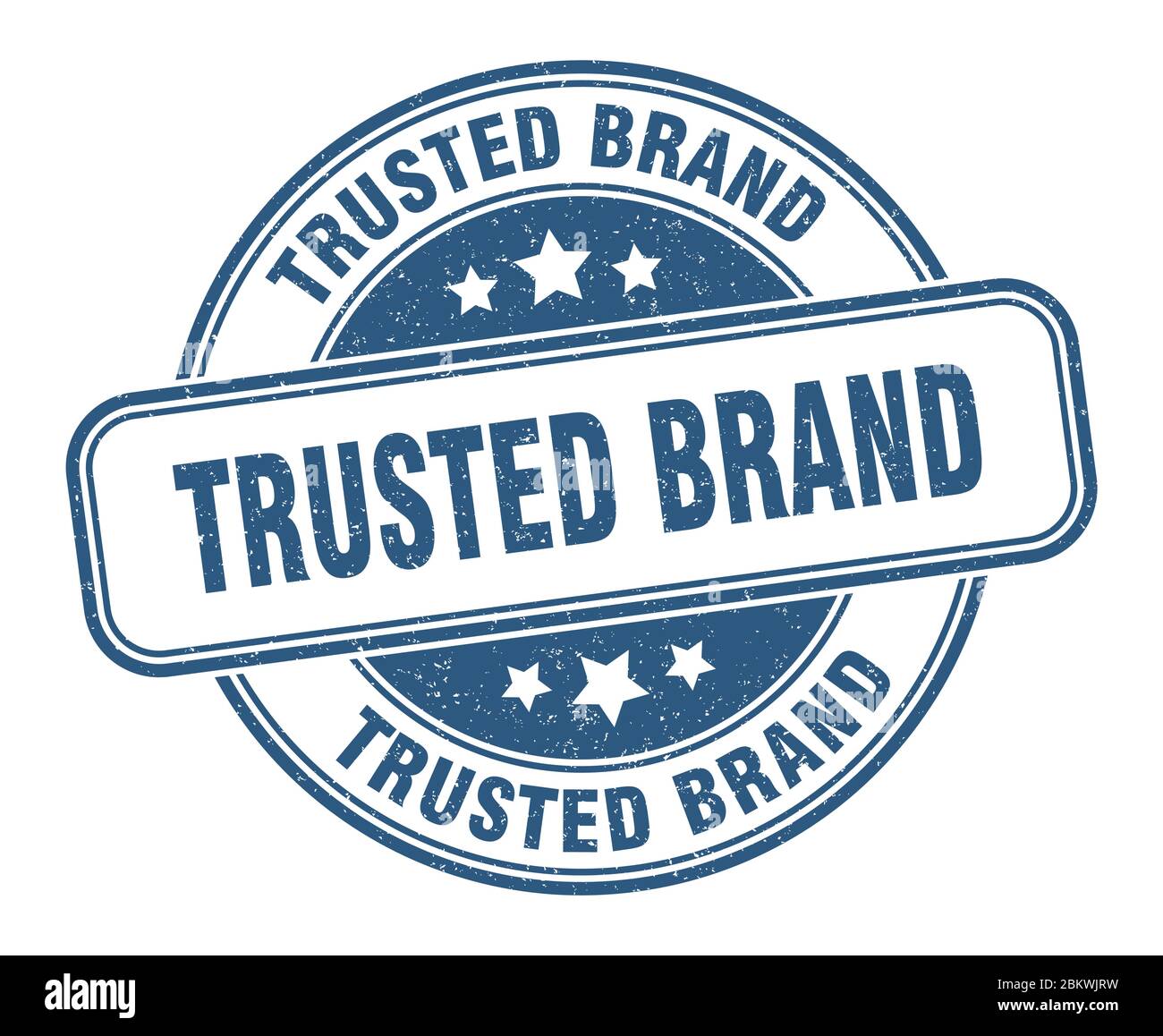 trusted brand stamp. trusted brand round grunge sign. label Stock ...