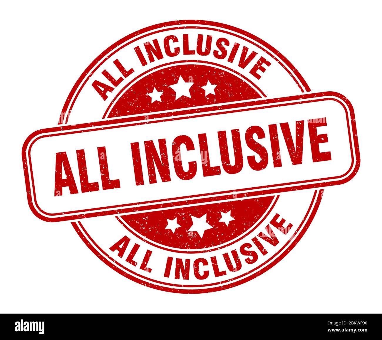 all inclusive stamp. all inclusive round grunge sign. label Stock ...