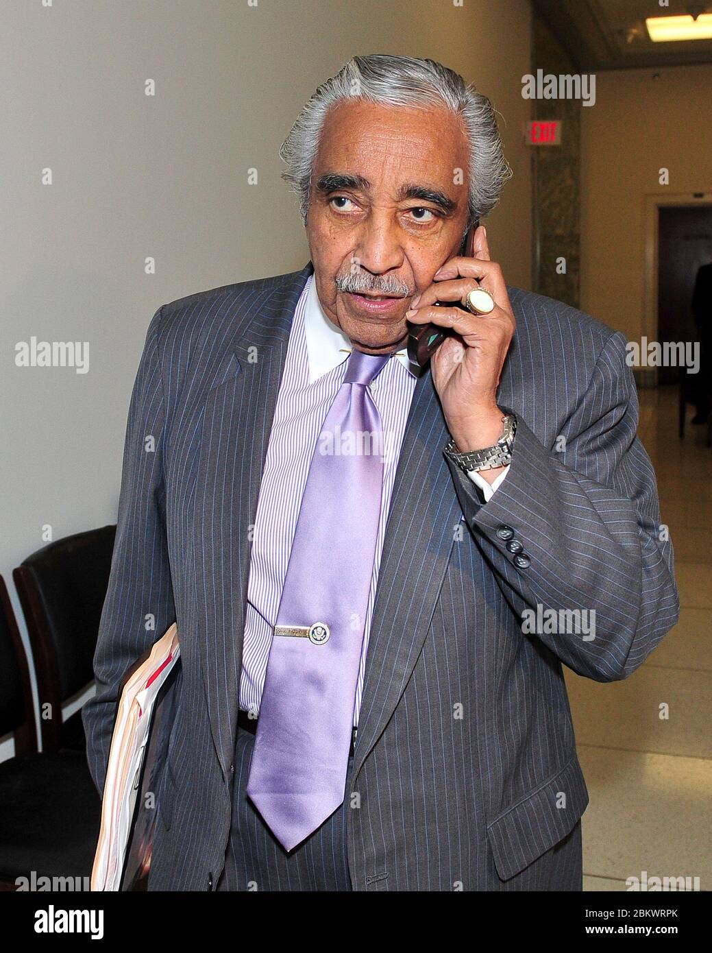United States Representative Charlie Rangel (Democrat of New York) returns to his Capitol Hill office on Tuesday, November 30, 2010.Credit: Ron Sachs / CNP  (RESTRICTION: NO New York or New Jersey Newspapers or newspapers within a 75 mile radius of New York City) / MediaPunch Stock Photo