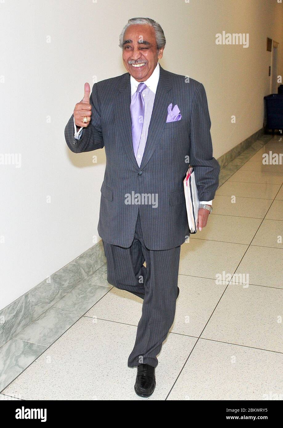United States Representative Charlie Rangel (Democrat of New York) departs his Capitol Hill office on Tuesday, November 30, 2010.Credit: Ron Sachs / CNP  (RESTRICTION: NO New York or New Jersey Newspapers or newspapers within a 75 mile radius of New York City) / MediaPunch Stock Photo