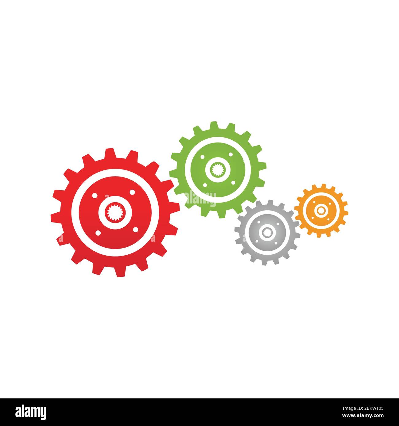 Gear Template vector icon illustration design Stock Vector Image & Art ...