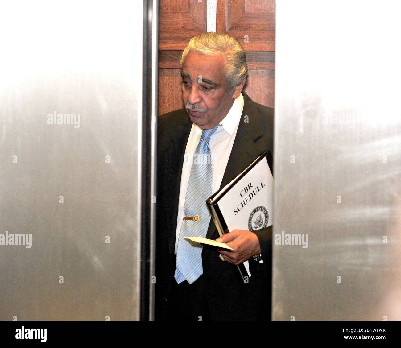 United States Representative Charlie Rangel (Democrat of New York) in an elevator near at his Capitol Hill office on Wednesday, December 1, 2010.Credit: Ron Sachs / CNP  (RESTRICTION: NO New York or New Jersey Newspapers or newspapers within a 75 mile radius of New York City) / MediaPunch Stock Photo