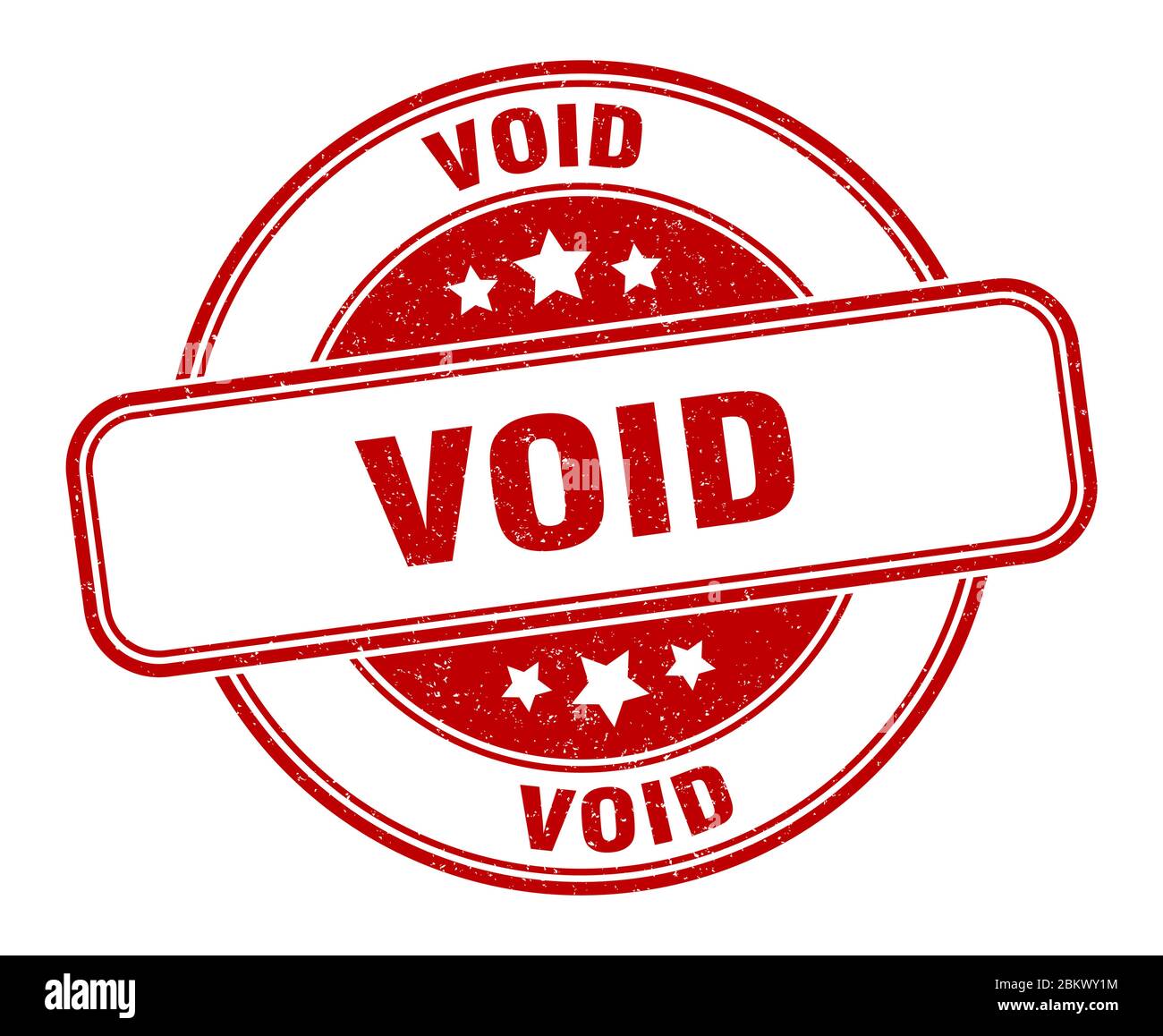 void stamp. void round grunge sign. label Stock Vector
