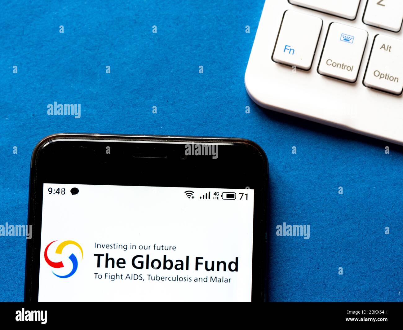 In this photo illustration The Global Fund to Fight AIDS, Tuberculosis ...