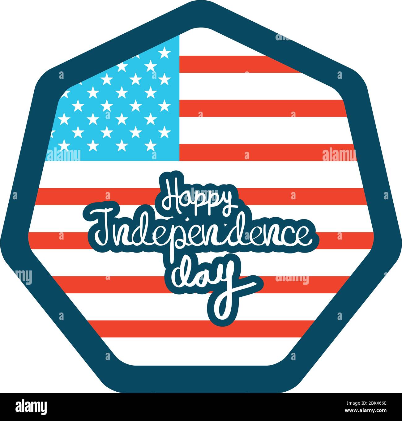 4 of july concept, happy independence day design with usa flag over ...