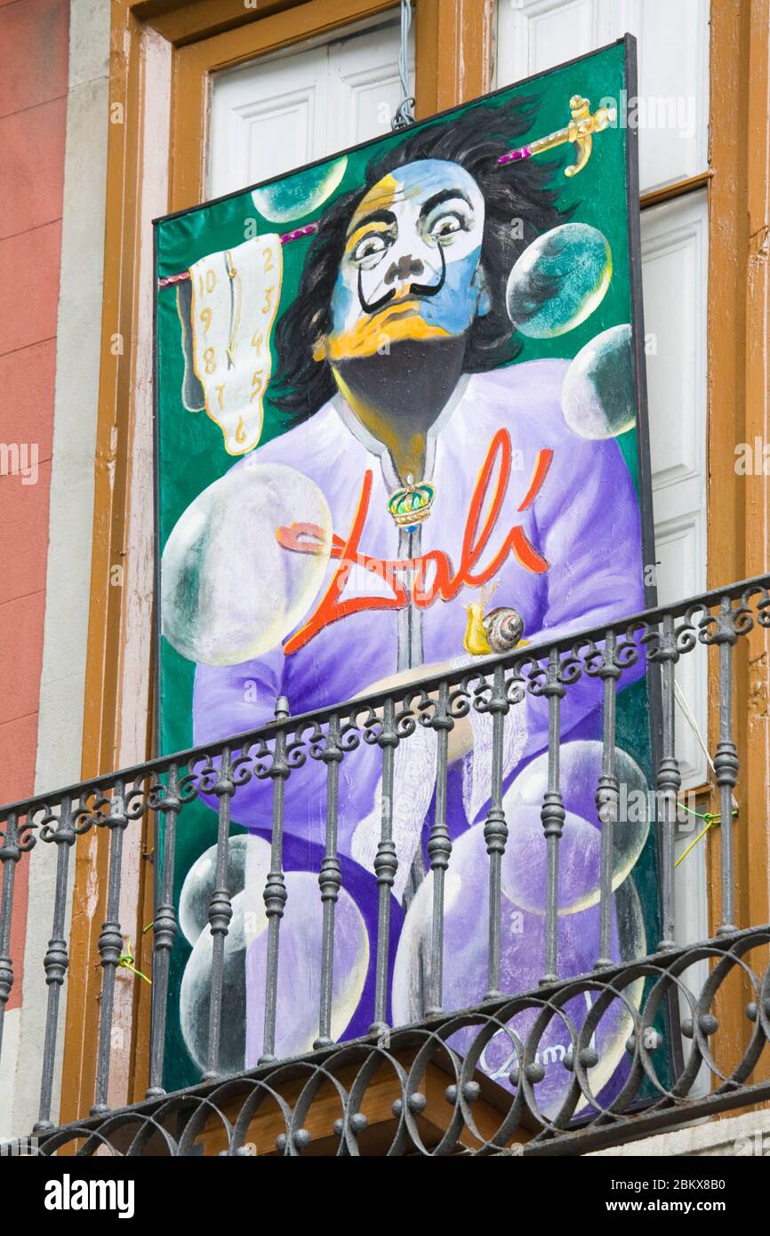 Salvador Dali Gallery on Las Ramblas, Barcelona, Catalonia, Spain, Europe Stock Photo