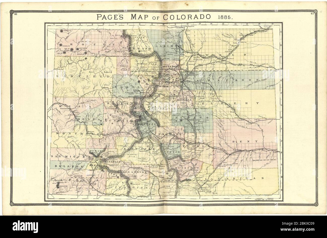 Plat Of Survey Lake County Il Page 4 - Vintage Illinois Maps High Resolution Stock Photography And Images  - Alamy