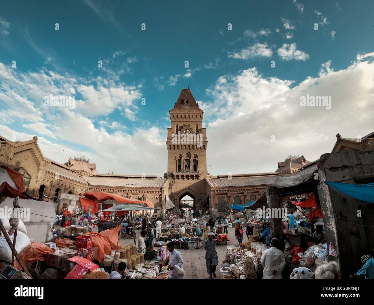 The Beautiful Architecture Of Empress Market Karachi Building, A