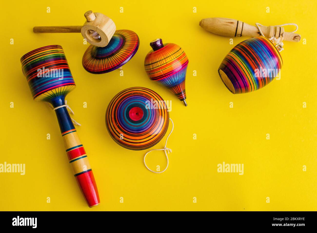 mexican wooden toys