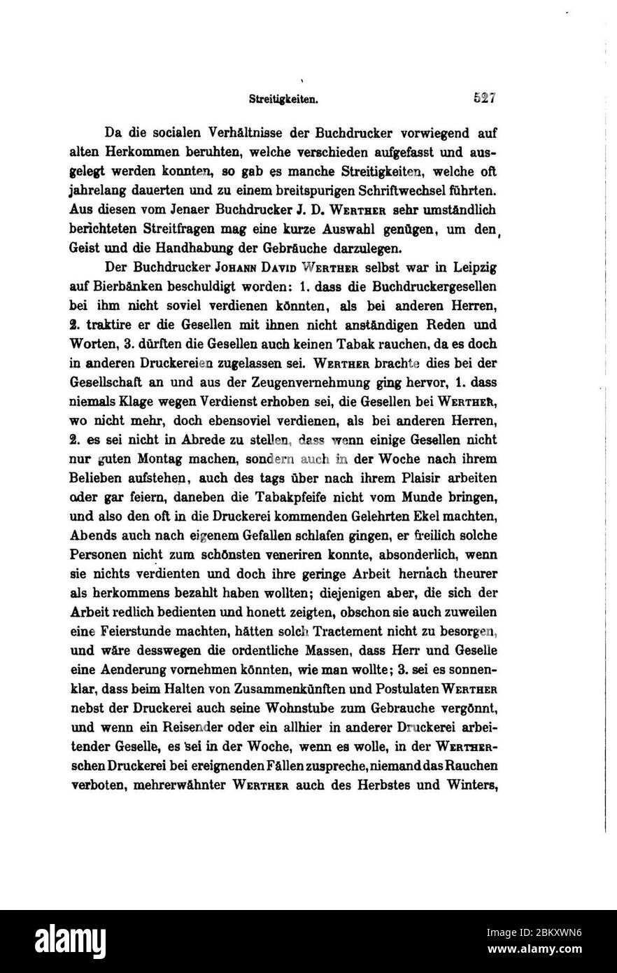 Illustrirte Geschichte der Buchdruckerkunst (Faulmann) 599. Stock Photo