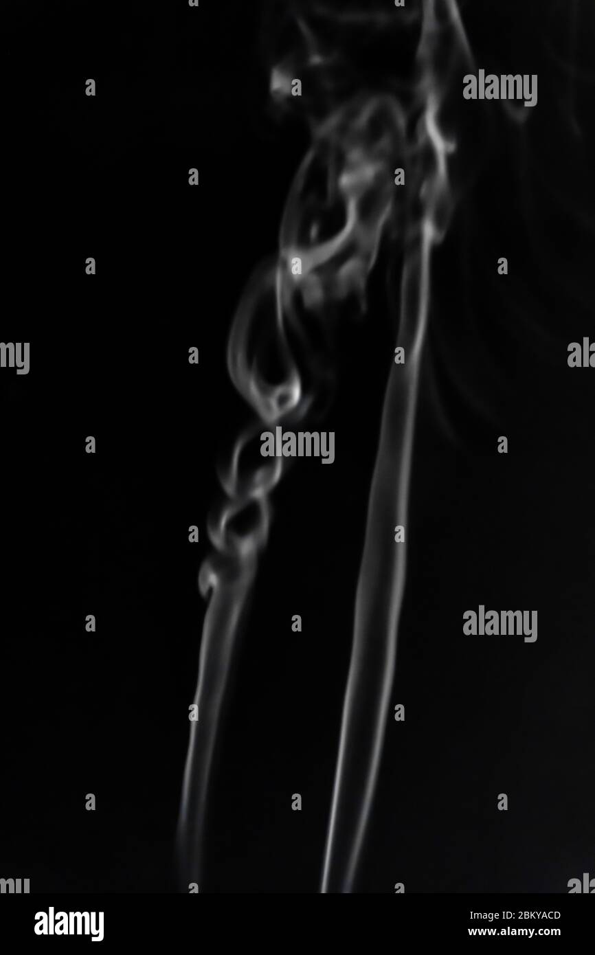 White smoke on black background photography Stock Photo Alamy