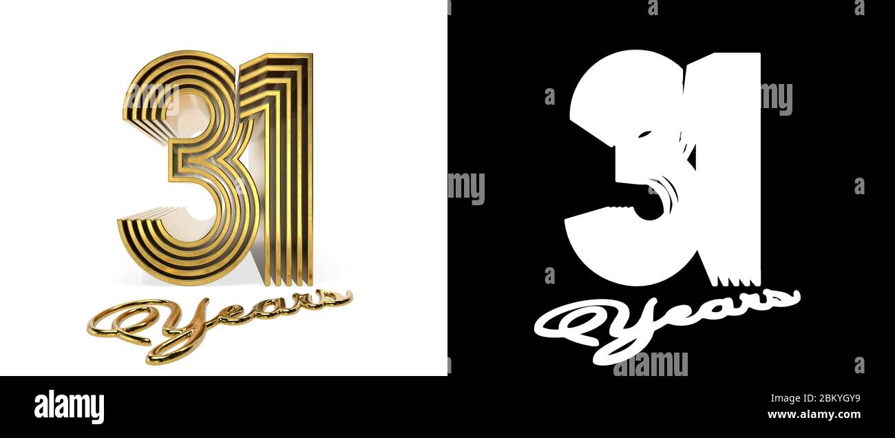 31 Birthday Logo High Resolution Stock Photography And Images Alamy