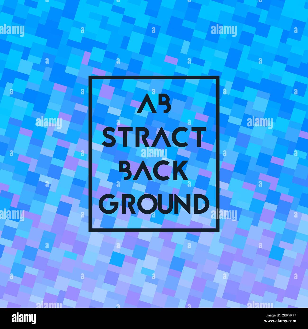 Background with geometry texture. Vector illustration. Gradient blue. Stock Vector