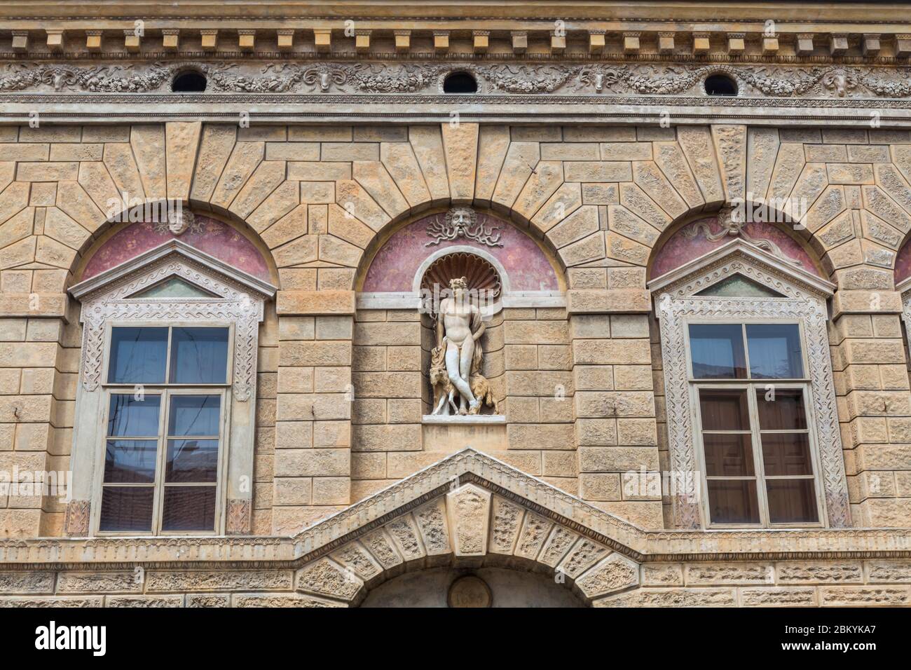 Giulio Romano house, 1544, Mantua, Lombardy, Italy Stock Photo