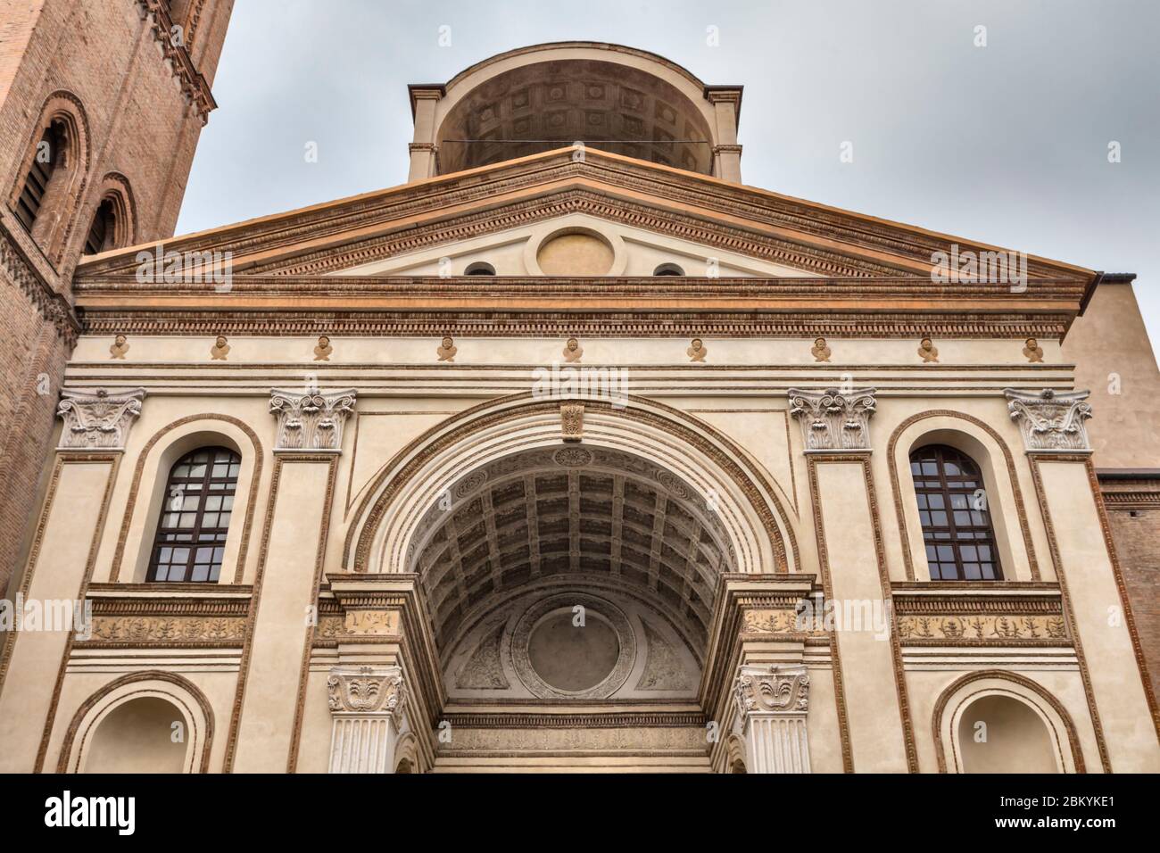 Basilica of Sant'Andrea, Mantua, Lombardy, Italy Stock Photo