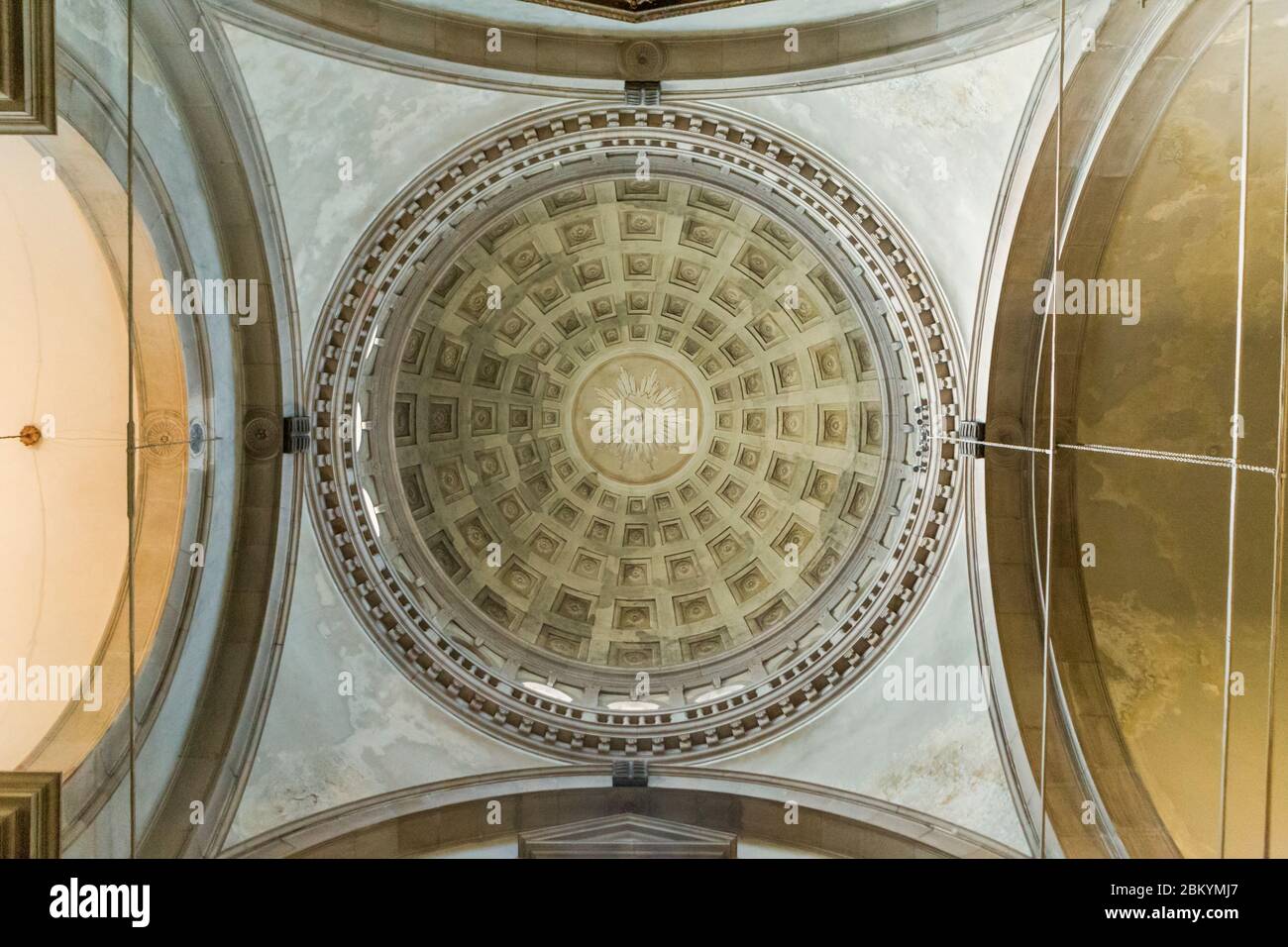 San Giorgio in Braida church interior, Verona, Veneto, Italy Stock Photo