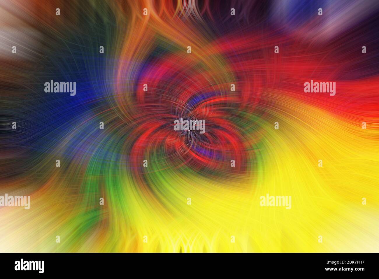 Abstract hight speed technology colorful background with fiber optics light trails, Lighting abstract background. Stock Photo