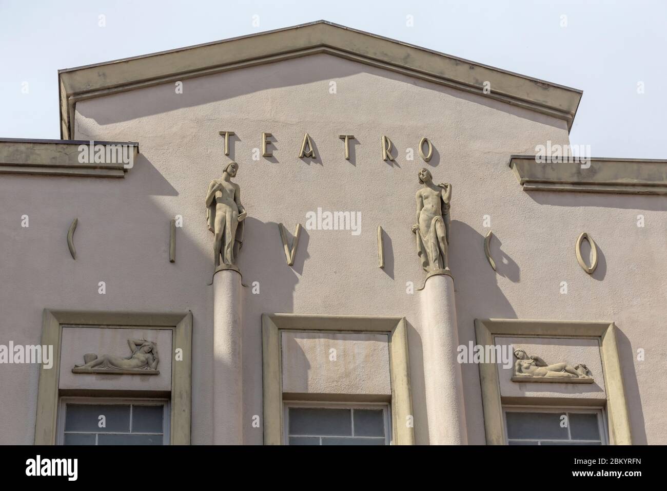 Teatro Civico, 1932, La Spezia, Liguria, Italy Stock Photo - Alamy